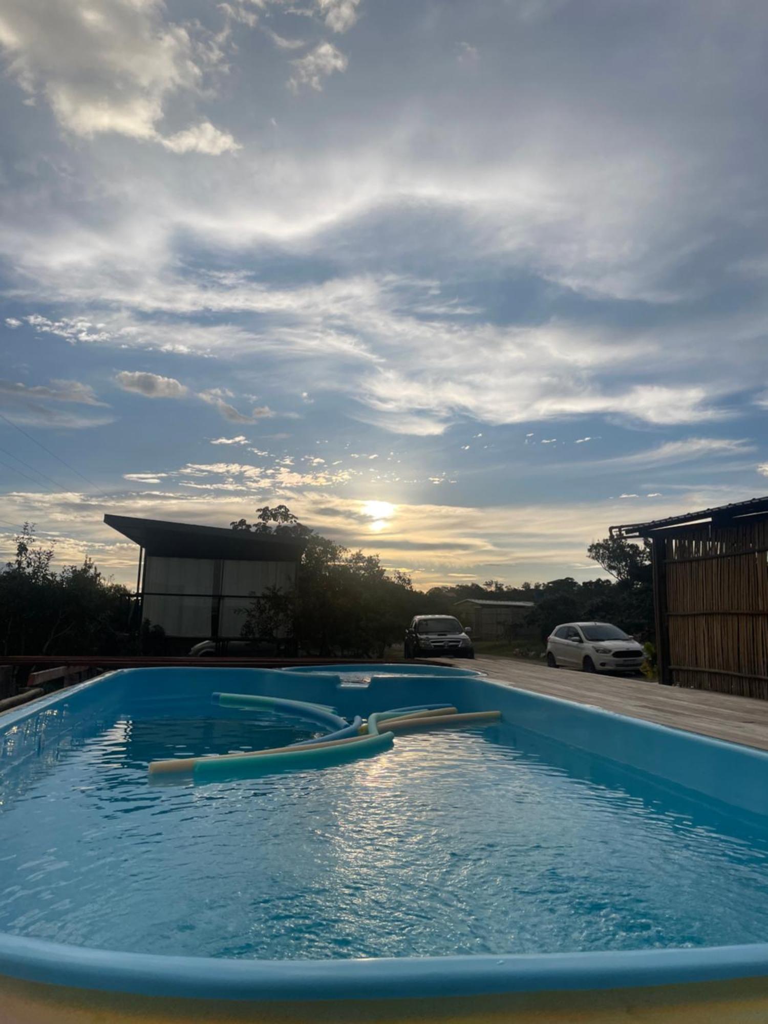 Dolaco Na Chapada- Hospedagem Hotel อัลโต ปาไรโซ เด โกยาส ภายนอก รูปภาพ